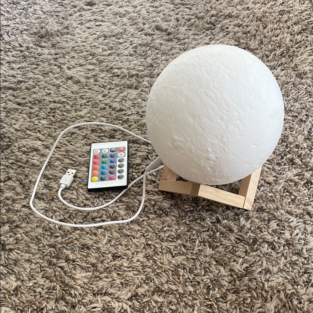Moon Lamp with Remote Control